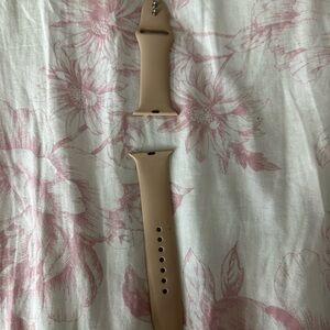 Neutral Beige Silicone Watch Band

series 5